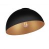 Lustra aplicata design decorativ GEA negru/auriu D-29cm
