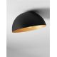 Lustre aplicate - Lustra aplicata design decorativ GEA negru/auriu D-29cm