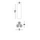 Plafoniere cu spoturi, Spoturi aplicate - Plafoniera LED tip spot ETHO negru/15cm