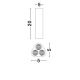 Plafoniere cu spoturi, Spoturi aplicate - Plafoniera LED tip spot ETHO negru/20cm