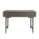 Console - Consola deosebita design LUX Dark Grey-Walnut 120x50cm