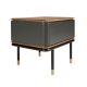 Noptiere - Noptiera deosebita design LUX Dark Grey-Walnut