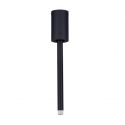 Plafoniera/Spot LED reglabil stil minimalist ORNOS negru H-29,5cm