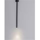 Plafoniere cu spoturi, Spoturi aplicate - Plafoniera/Spot LED reglabil stil minimalist ORNOS negru H-49,5cm