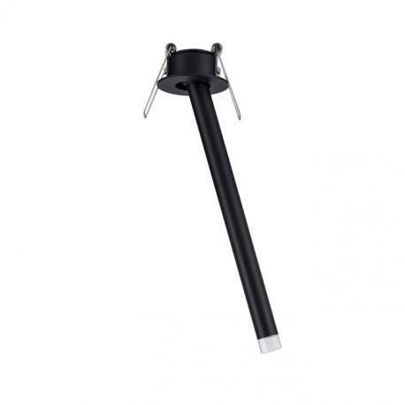 Spoturi tavan fals - Spot LED incastrabil design tubular STILVI negru, H-24cm