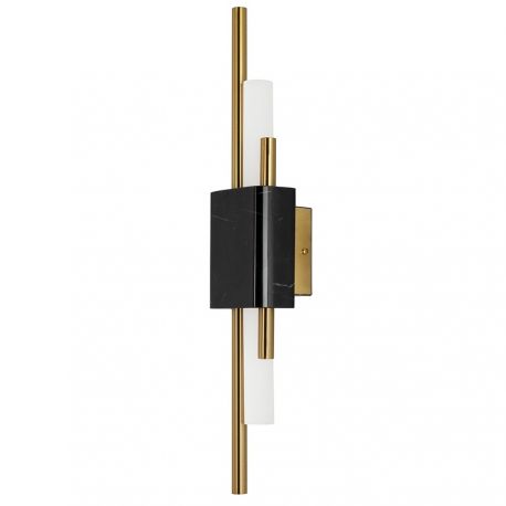 Aplice, corpuri de iluminat pentru pereti - Aplica de perete LED design modern Marble, negru