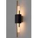 Aplice, corpuri de iluminat pentru pereti - Aplica de perete LED design modern Marble, negru