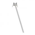 Spot LED incastrabil design tubular STILVI alb, H-44cm