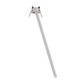 Spot LED incastrabil design tubular STILVI alb, H-44cm