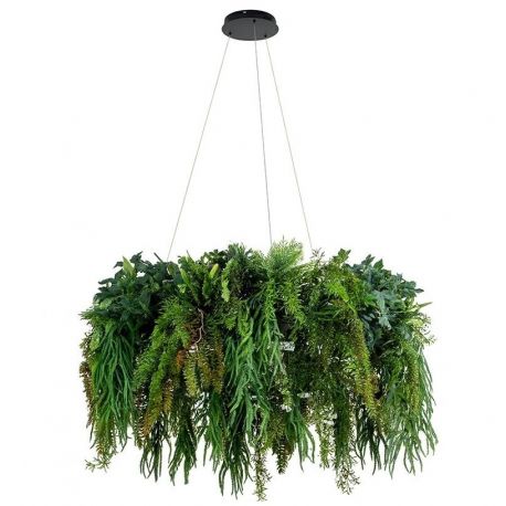 Candelabre, Lustre - Lustra LED cu telecomanda Garden 120 negru