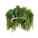Lustra LED cu telecomanda Garden 70 negru