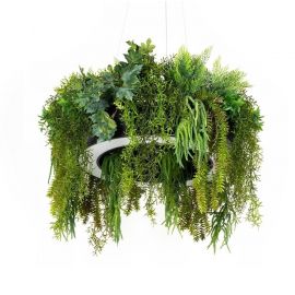 Candelabre, Lustre - Lustra LED cu telecomanda Garden 70 negru