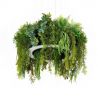 Lustra LED cu telecomanda Garden 70 negru