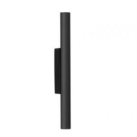 Aplice, corpuri de iluminat pentru pereti - Aplica LED ambientala stil minimalist PARON negru H-30cm