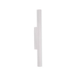 Aplice, corpuri de iluminat pentru pereti - Aplica LED ambientala stil minimalist PARON alb H-30cm
