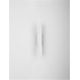 Aplice, corpuri de iluminat pentru pereti - Aplica LED ambientala stil minimalist PARON alb H-30cm