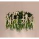 Candelabre, Lustre - Lustra LED cu telecomanda Garden Wisteria 70