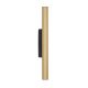 Aplica LED ambientala stil minimalist PARON auriu/negru H-30cm