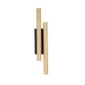 Aplica LED ambientala stil minimalist PARON 2 auriu/negru H-38cm