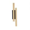 Aplica LED ambientala stil minimalist PARON 2 auriu/negru H-38cm