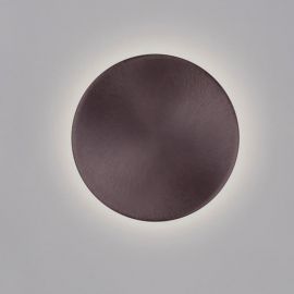 Aplice, corpuri de iluminat pentru pereti - Aplica LED design decorativ CYRCLE coffee D-30cm
