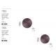 Aplice, corpuri de iluminat pentru pereti - Aplica LED design decorativ CYRCLE coffee D-30cm