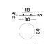Aplice, corpuri de iluminat pentru pereti - Aplica LED design decorativ CYRCLE coffee D-30cm