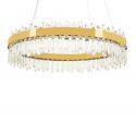 Lustra LED suspendata design modern Glamor 100 auriu
