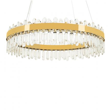Pendule, Lustre suspendate - Lustra LED suspendata design modern Glamor 100 auriu