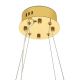 Pendule, Lustre suspendate - Lustra LED suspendata design modern Glamor 100 auriu