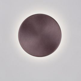 Aplice, corpuri de iluminat pentru pereti - Aplica LED design decorativ CYRCLE coffee D-22cm