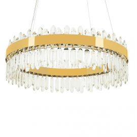 Lustra LED suspendata design modern Glamor 60 auriu