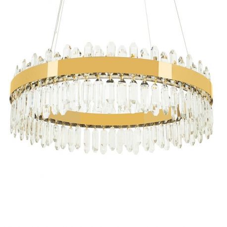 Pendule, Lustre suspendate - Lustra LED suspendata design modern Glamor 60 auriu
