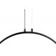 Pendule, Lustre suspendate - Lustra cu 6 inele LED suspendate Ring XXL negru