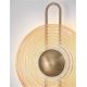 Aplice, corpuri de iluminat pentru pereti - Aplica LED moderna design decorativ NOUS alama/chihlimbar