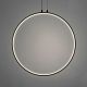Pendule, Lustre suspendate - Lustra design inelar LED Ring 80 negru