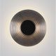 Aplica LED moderna design decorativ NOUS nickel negru/fumuriu