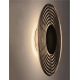 Aplice, corpuri de iluminat pentru pereti - Aplica LED moderna design decorativ NOUS nickel negru/fumuriu
