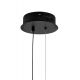 Pendule, Lustre suspendate - Lustra design inelar LED Ring 60 negru