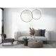 Pendule, Lustre suspendate - Lustra design inelar LED Ring 60 negru