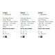 Aplice, corpuri de iluminat pentru pereti - Aplica moderna design decorativ KING D-17cm