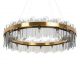 Pendule, Lustre suspendate - Lustra suspendata design modern Glamor 100 fumuriu
