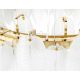 Pendule, Lustre suspendate - Lustra suspendata design modern Roch 100 auriu