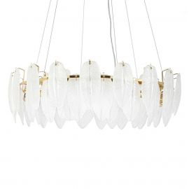 Pendule, Lustre suspendate - Lustra suspendata design modern Roch 80 auriu