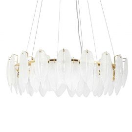 Pendule, Lustre suspendate - Lustra suspendata design modern Roch 60 auriu