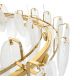 Pendule, Lustre suspendate - Lustra suspendata design modern Roch 60 auriu