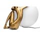 Lampadare - Lampa de podea decorativa cu design original Woman 50 auriu