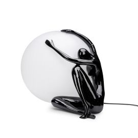 Lampadare - Lampa de podea decorativa cu design original Woman 50 negru