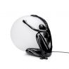 Lampa de podea decorativa cu design original Woman 50 negru
