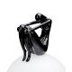 Lampadare - Lampa de podea decorativa cu design original Woman 35 negru